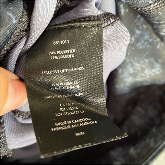 LOLE blue tight workout or lounge legging size small - Picture 6 of 7